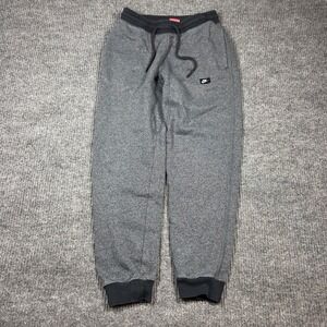 Nike Joggers Men's S Gray Speckled Athletic Drawstring Casual Active 678588